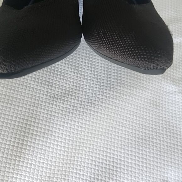 Rothy's The Flat pointy toe blue Women's Size 7.5 Triple Stitch Slip On S… - Picture 6 of 11